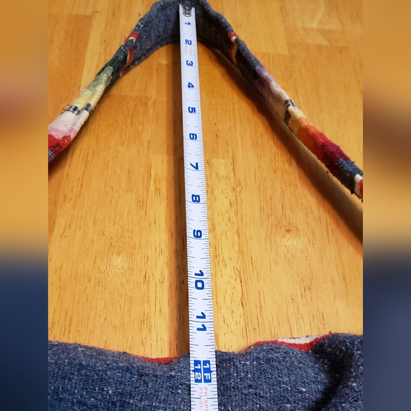 1970 Vintage Cotton Boho Tribal  Bag - Picture 5 of 8